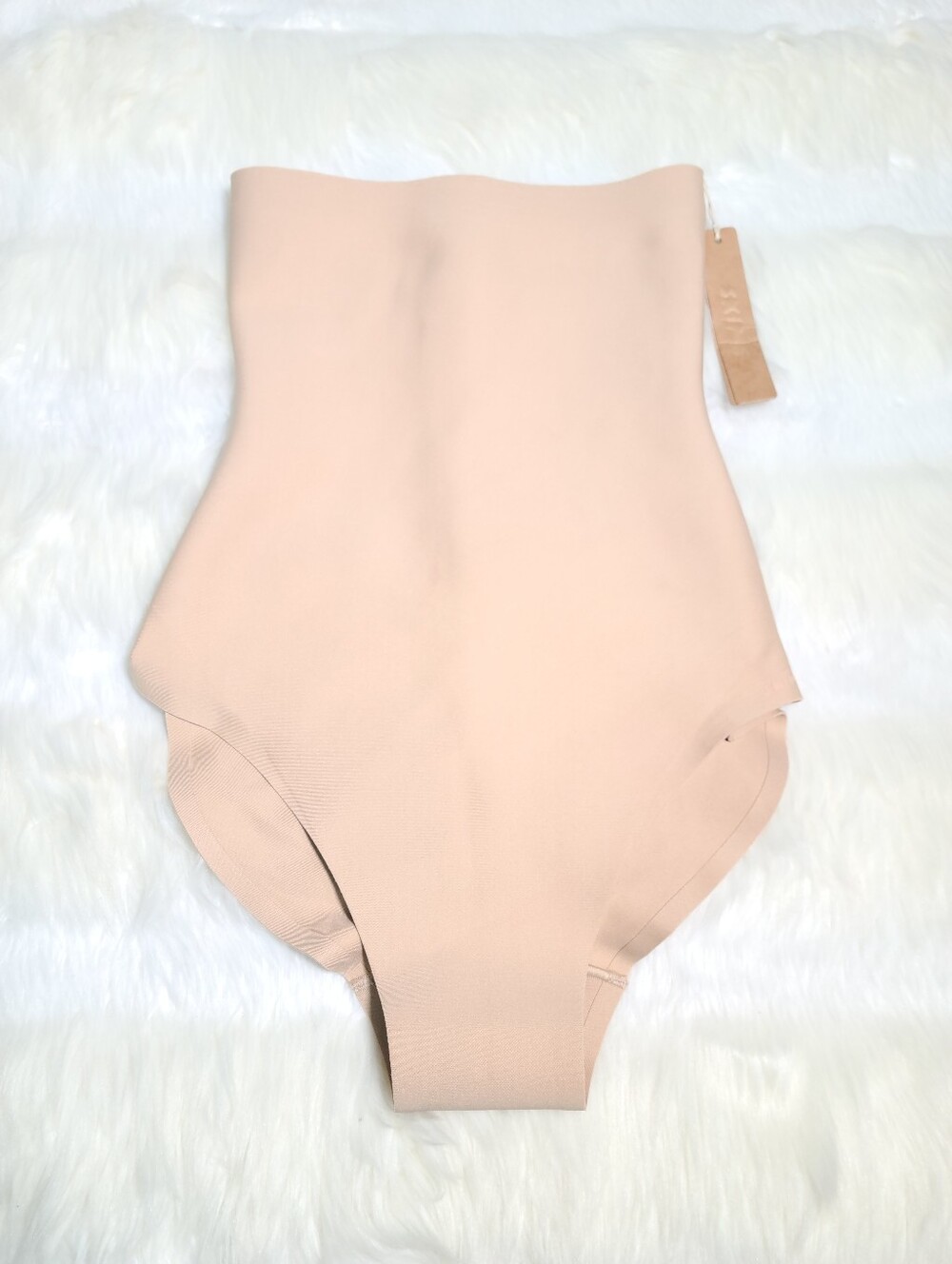 SKIMS Body Core Sculpt Zoned High Waisted Brief Cream Clay Women Large NEW